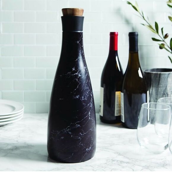 Manna Carafe 50 oz Marble Matte Double Wall Vacuum Insulated Stainless Steel GUC - Picture 9 of 9